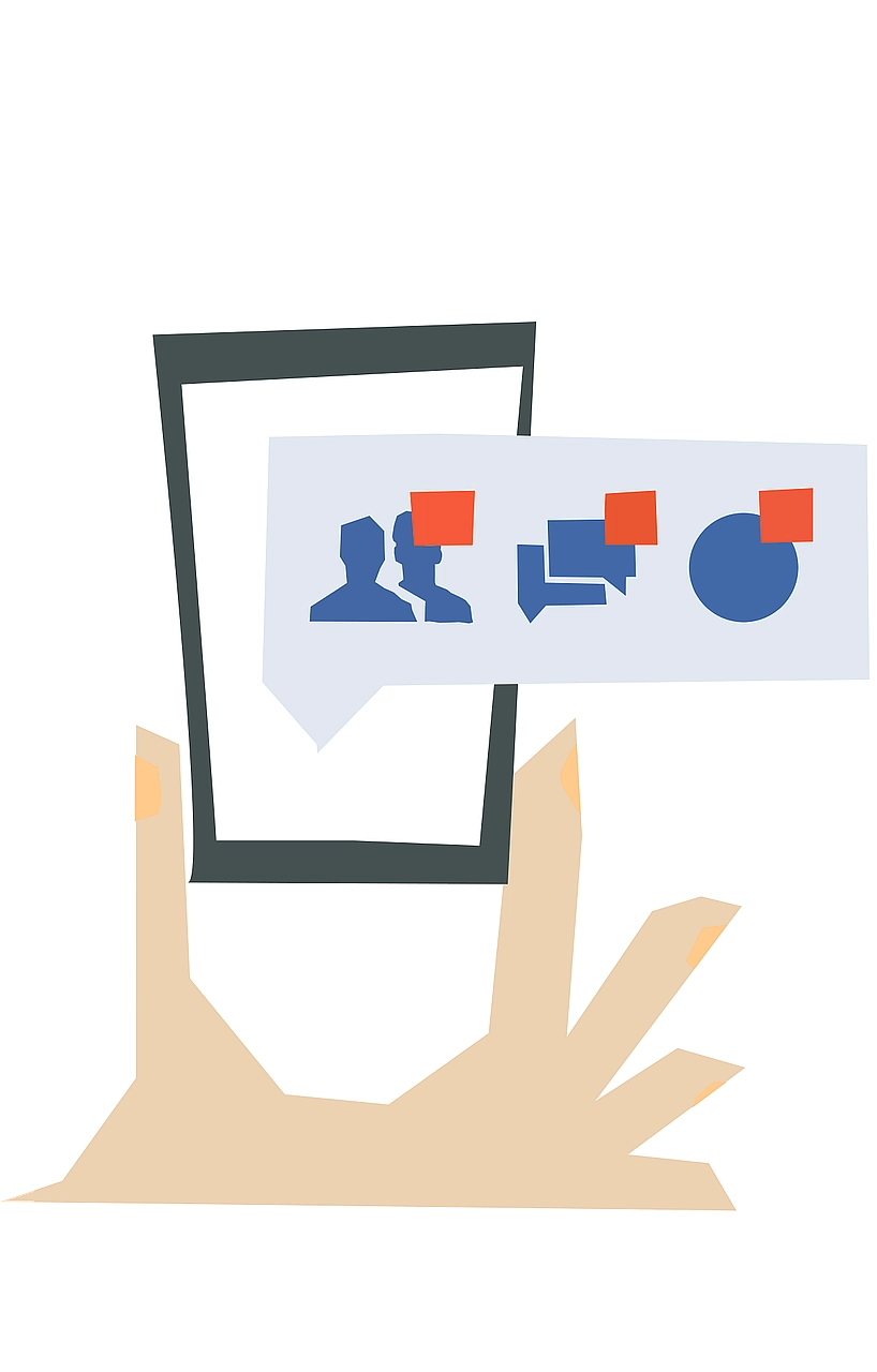 Piktogramm mit Bild von Menschen im Gespräch