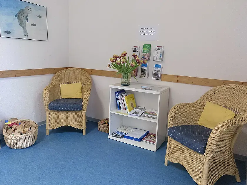 Empfangsbereich der EB Süd