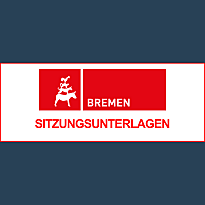 Das Logo der Bremer Stadtmusikanten mit dem Wort: Sitzungsunterlagen
