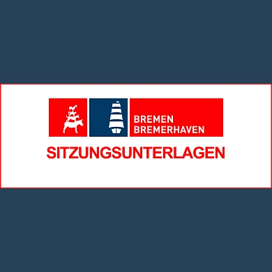 Logo der Freien Hansestadt Bremen/Bremerhaven mit dem Wort: Sitzungstermine