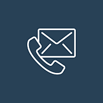 Kontakt per Telefon und Mail