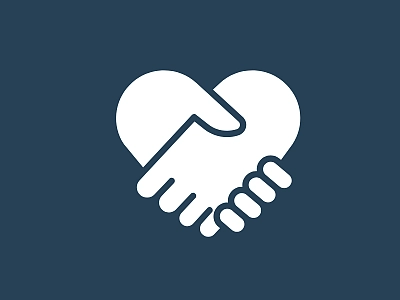 Zwei Hände die ein Herz bilden