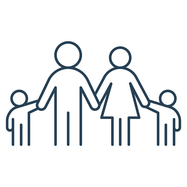 Kinder, Jugendliche und Familie