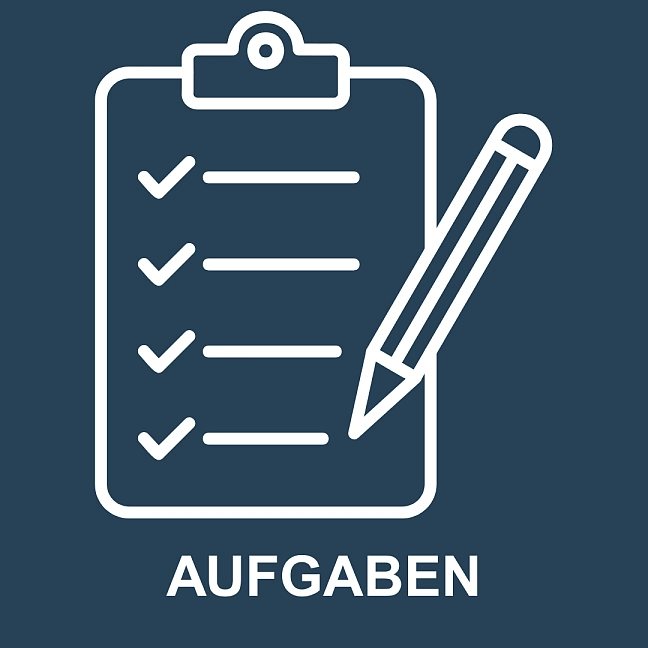 Ein Papier mit Stift