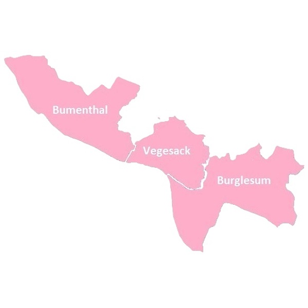 Bildausschnitt der Region Bremen Nord