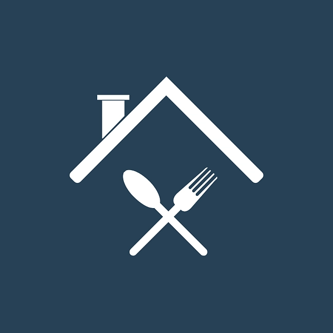 Dach und Messer und Gabel